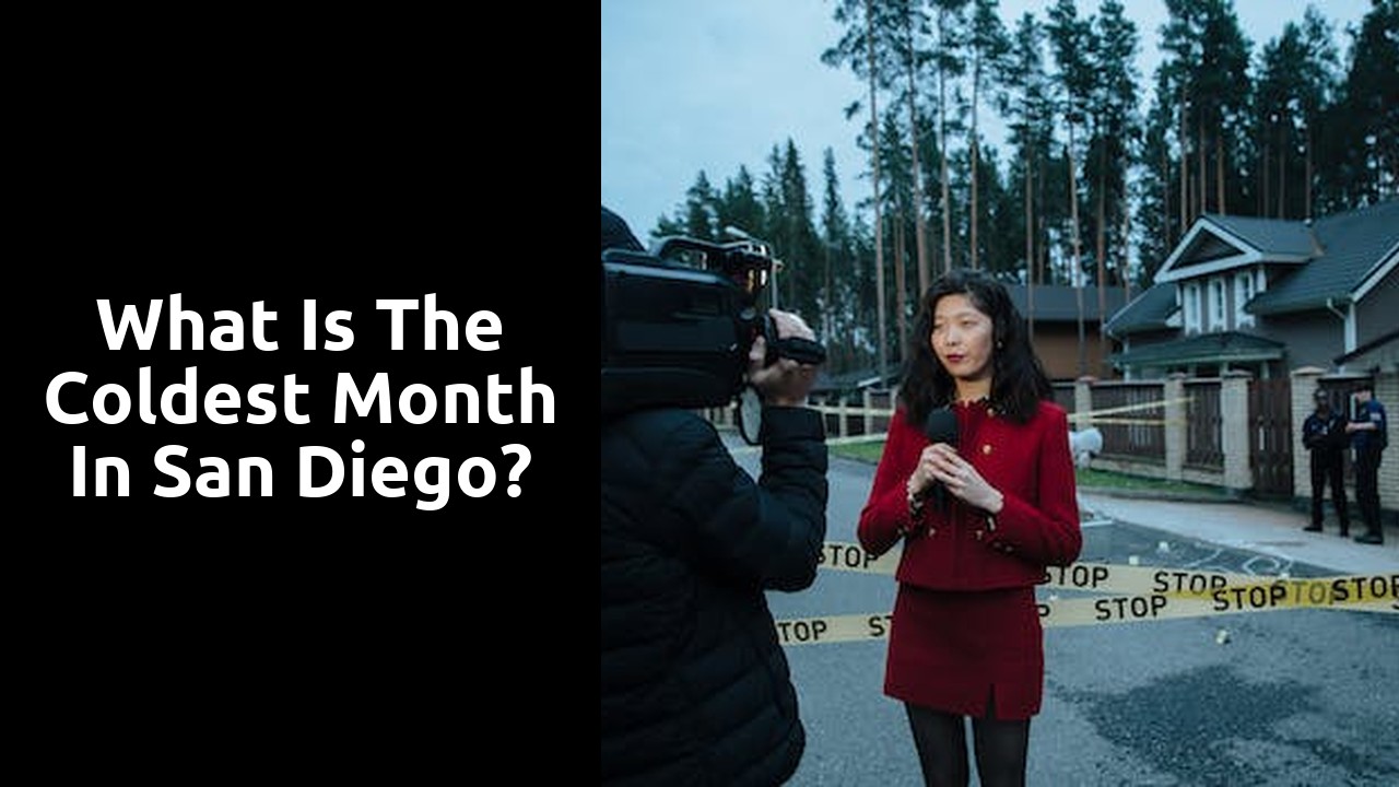 What is the coldest month in San Diego?